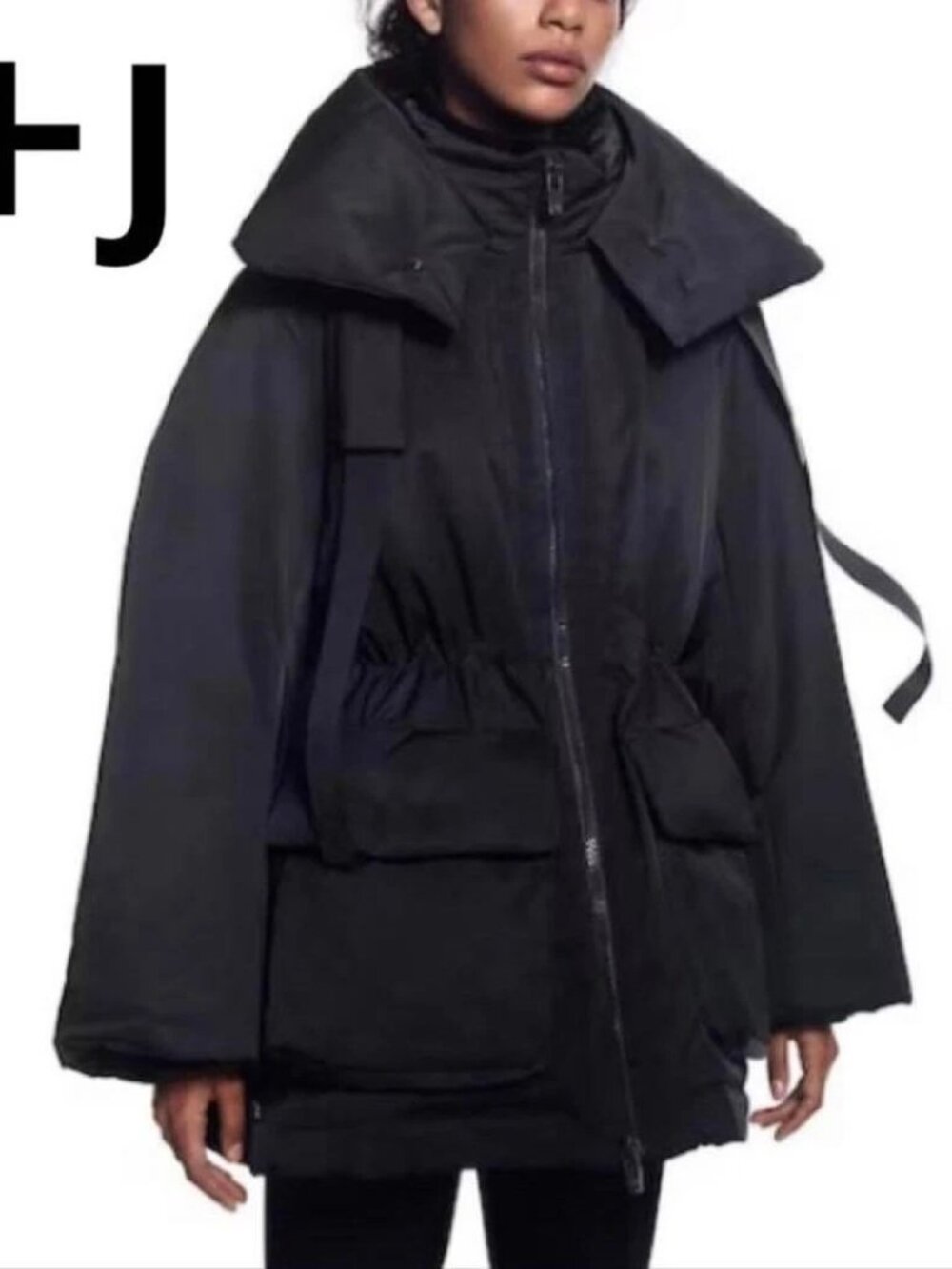 UNIQLO +J Jil Sander Hybrid Down Coat Navy XL Oversized Designer Jacket